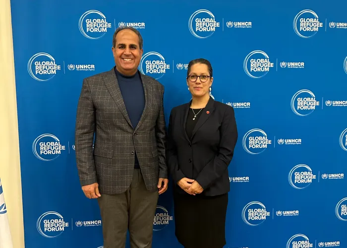 Harikar NGO’s Executive Director participated in Global Refugee Forum - 2023 in Geneva, Switzerland